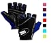 RIMSports Workout Gloves for Men and Women - Breathable Weight Lifting Gloves for Gym, Exercise, Weightlifting, Cycling, Rowing, Training Leather Palm Padded Thumb Protected Against Calluses Blister