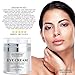 Eye Cream Moisturizer for Dark Circles, Fine Lines, Puffiness and Wrinkles Under the Eyes – Intensive Anti Aging Formula with Provitamin A and B5, Vitamin C and E – 1.7 fl oz (50ml)
