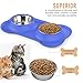 Pawaboo 2 Pack 43in Washable Guinea Pig Playpen Pad for Dogs, Pet Hexagon Mats Reusable Dog Playpen Liner, Small Animals Cage Tent Pee Pad with Soft Fleece, Blue