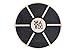 GABO Board - Fully Adjustable Wooden Wobble Balance Trainer - Perfect For Standing Desk, Rehab, Yoga and Much More - Free eBook - Improve Your Balance, Improve Your Life (Adjustable Round)