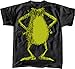 No Head Grinch Body Costume Black Adult T-shirt Tee Small