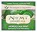 Numi Organic Tea Moroccan Mint, Box of Tea Bags, Herbal Teasan,100 Count (Pack of 1),Packaging May Vary
