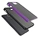 Tekcoo for Galaxy J7 Sky Pro Case/for Galaxy J7 V/J7V/J7 Perx Sturdy Case, [Tmajor] Shock Absorbing [Purple/Black] Rubber Plastic Scratch Resistant Defender Bumper Cover Cases for Samsung J7 2017