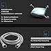 OLEAH Ultra-Flexible Metal 304 Stainless Steel Shower Hose Stretch 59 Inch to 70 Inch for Handheld Shower Head Hose Replacement Part with Brass Insert and Nut