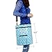 BONTIME Premium Yarn Storage Bag - Portable & Water-Resistant Knitting Bag for Ultimate Organization,Pockets for Crochet Hooks and Needles and Slits on Top to Protect Yarn,Lucky Clover Print