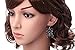 YACQ Women's Spider Dangle Earrings - Lead & Nickle Free - 2 Inches Long - Halloween Costume Accessories Jewelry