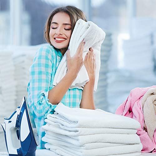 Qute Home Towel Set; Bath Towels, Hand Towels and Washcloths | Spa & Hotel Towels Quick Dry 100% Turkish Cotton Towel Sets for Bathroom, Shower Towel (Yellow, Towel Set - Set of 8) - Thumbnail 5