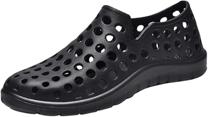 men's beach sandals hollow shoes