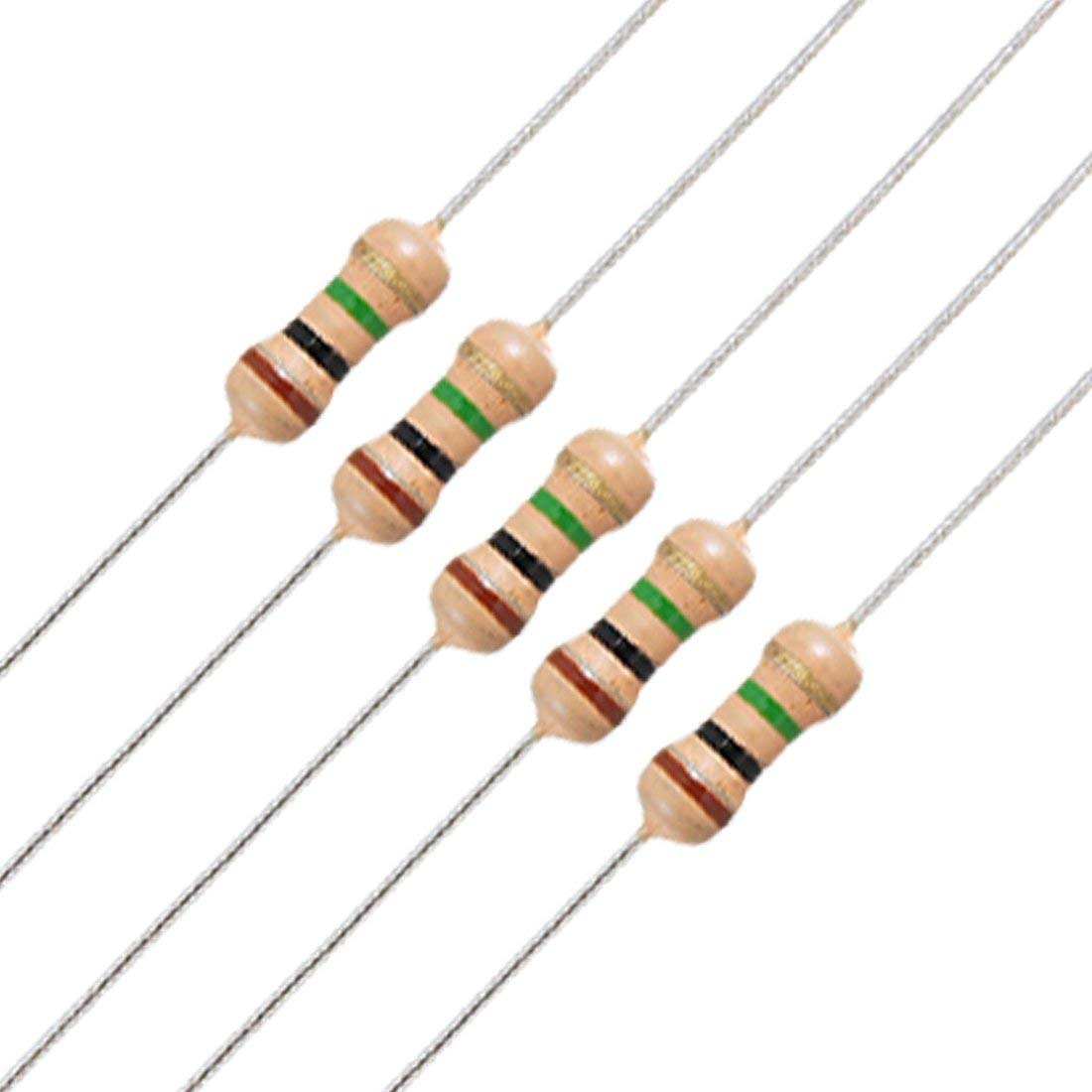 Resistenze 620 Ohm 1/4 Watt 5% Da E-projects, Pacco Da 1000 Pezzi, Film In Carbonio, Ignifughe