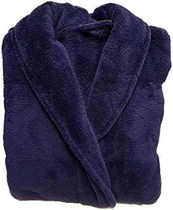 Deluxe Plush Cozy Robe Navy