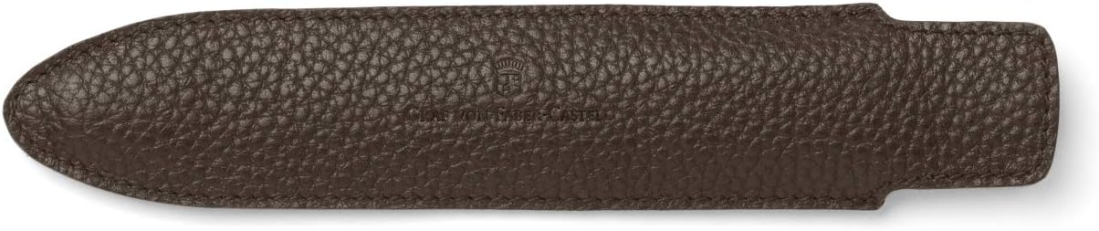 Graf von Faber-Castell 118746 Pencil Case for 1 Writing Instrument, Cashmere, Dark Brown - Image 3