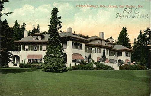 Fabbri Cottage Eden Street Bar Harbor Maine Me Original Vintage