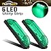 Partsam 2X LED Waterproof Utility Strip Light 4