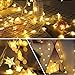 kingleder 25ft 50 LED Xmas Star Light Fairy String Light w/ Remote for Christmas Weddings Family Festival Party (Warm White)