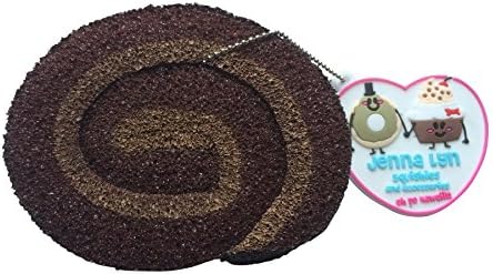 Squishy &amp; Slow Rise SCENTED Creamy Kawaii CAKE ROLL &amp; Bonus Random Squishy! (Chocolate Cream Swirl)