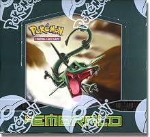 ex emerald booster box Pokmon TCG Japanese Storm Emeralda Blue Mist card booster pack contains 1 holographic card EX Emerald Booster Box EX