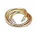 eKingstore Temptation Flexible Bendable Snake Jewelry Necklace Choker Bracelet Scarf Holder Bendy Chain Twistable Shape Design As Waistband Belt