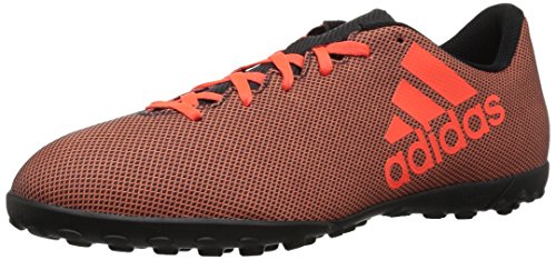 adidas Performance Men s X 17.4 TF Soccer-Shoes, Black/Solar Red/Solar Orange, 9 M US