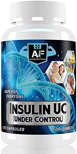 Natural Diabetes Supplement - Insulin UC - Regulate Insulin, Natural Diabetes Treatment, Fight Diabetes Causing Bacteria - Safe for Children, Type 1 Diabetes, Type 2 Diabetes