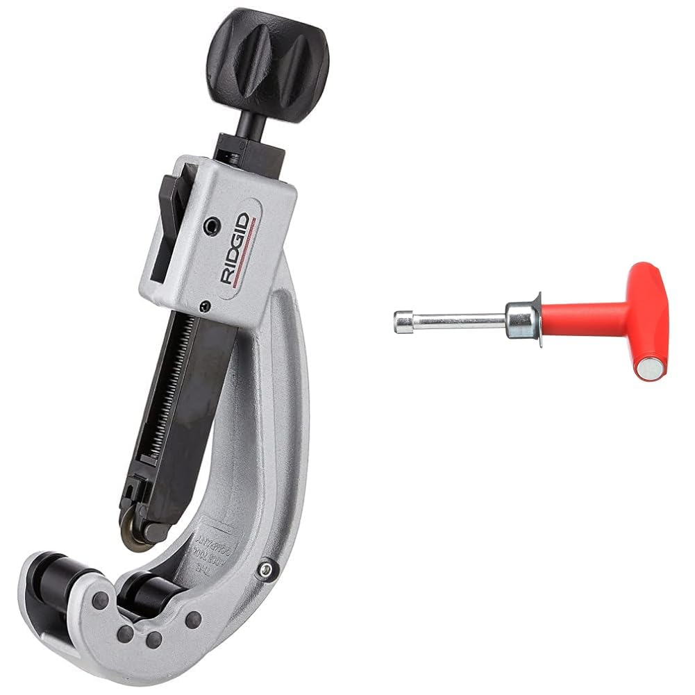 RIDGID Tubing Cutter 1/4-2-5/8" & No Hub Soil Pipe Torque Wrench Bundle Image