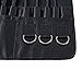 Professional Makeup Artist Tool Belt, Cosmetics Organizer with Zippered Pockets and Brush Holders