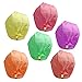Tinksky Sky Lantern Chinese Kongming Lantern Wishing Lamp, Pack of 10 (Random Color)