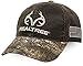 Realtree Edge / Weathered Brown Buck Horn And USA Flag Hunting Hat