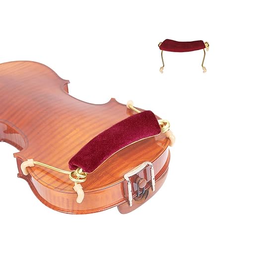 Violin Shoulder Rest Violins Chin Rest Pad Viola Neck Amazon.in