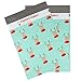 Inspired Mailers - Poly Mailers 10x13 w/Writable Area - Christmas Reindeer - 100 Pack - 3.15mil Unpadded Holiday Envelopes (10x13, 100 Pack)