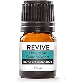 Hawaiian Sandalwood Essential Oil by Revive Essential Oils - 100% Pure Therapeutic Grade, for Diffuser, Humidifier, Massage, Aromatherapy, Skin &amp; Hair Care