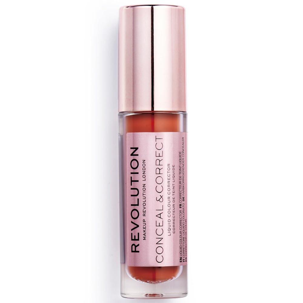 Makeup Revolution Conceal & Define Full Coverage Concealer - Red