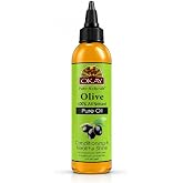OKAY Pure Naturals 100% Pure Olive Oil 4 fl oz for Hair &amp; Skin Conditioning | Pure olive oil for softness &amp; shine