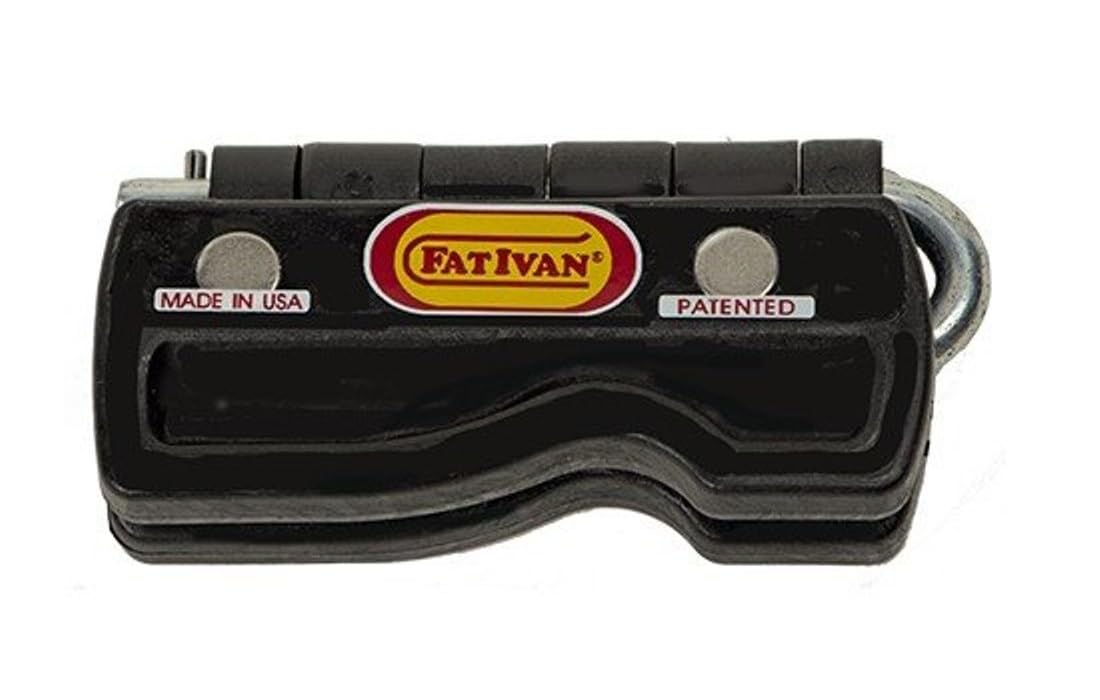 Fat Ivan The Original Fold Up Door Chock with Magnet (Black) — image 1