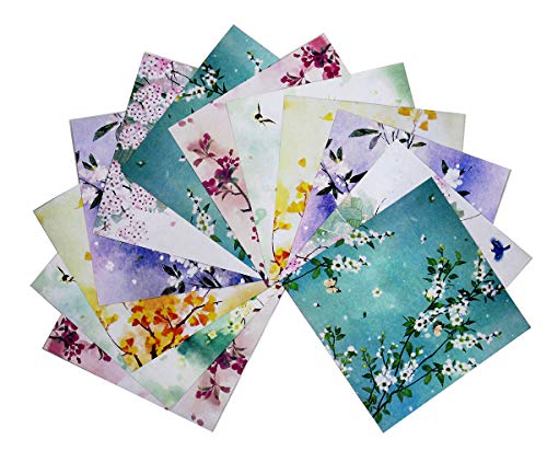 Origami Paper Colorful Constellation 50 Sheets Premium Quality for Arts and Crafts (6x6inch) ... (Flower) - Thumbnail 4