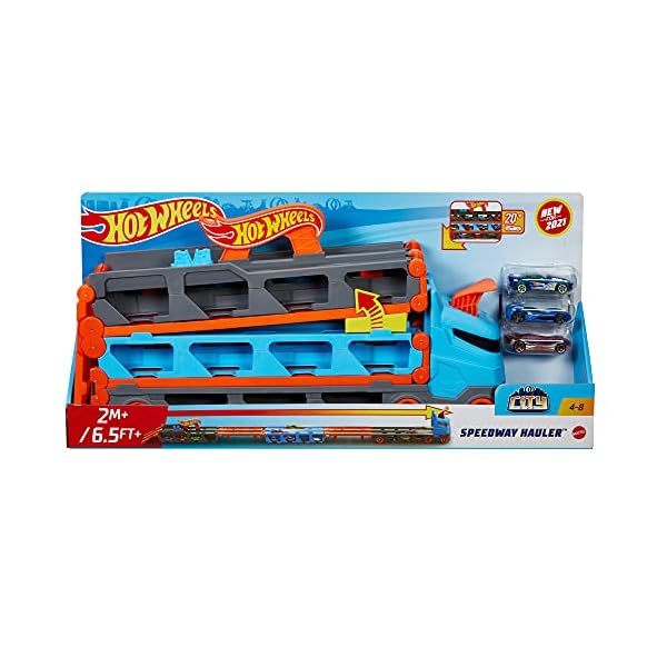 Hot-Wheels-GVG37-HW-Speedway-Hauler Hot Wheels GVG37 HW Speedway Hauler