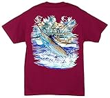 Guy Harvey Men's Marlin Boat 2 T-Shirt