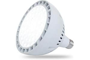 ALLISABLE 65W LED Pool Light for Inground Swimming Pool, 120V 6500LM Daylight Swimming Pool LED Light Bulb Replacement for 300-1000W Traditional Bulb, Fit in for Pentair and Hayward Pool Light Fixtures