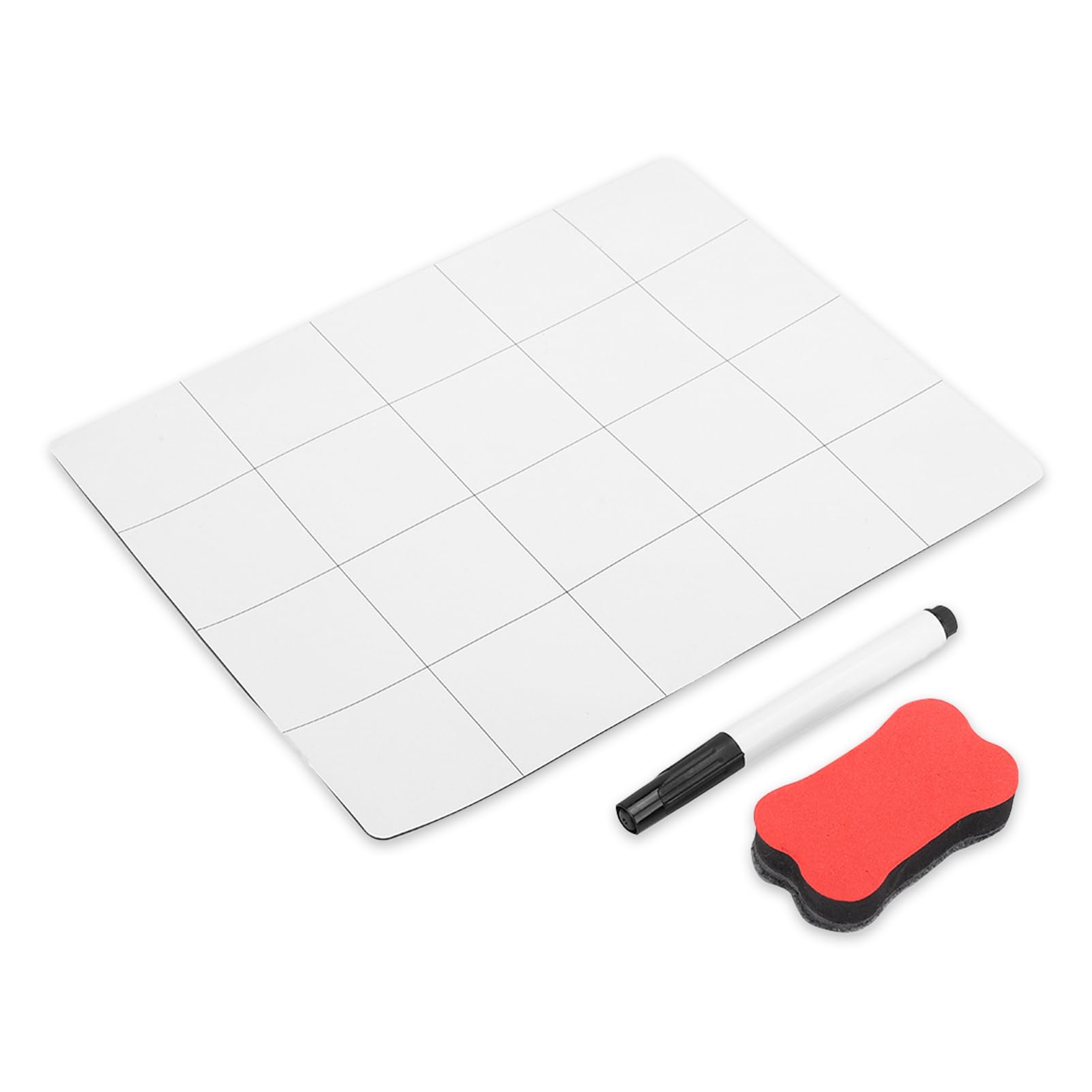 20x25cm/7.9x9.8in Magnetic Mat, Magnetic Project Mat Auxiliary Tool with Pen and Eraser for Repairing Electronics, Laptop, Game Console, All Kinds of Mobile Phones