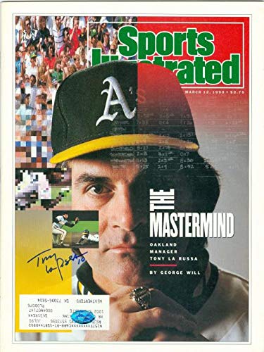 Autograph Warehouse 376916 Tony Larussa Autographed Magazine