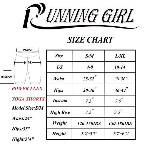image for RUNNING GIRL Ombre Shorts 7.5 inches Yoga Running Bike Active Shorts P