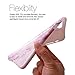 iPhone 5 Cases,iPhone 5S Case,LUOLNH Baby Pink Marble Design Slim Shockproof Flexible Soft Silicone Rubber TPU Bumper Cover Skin Case for iPhone SE 5/5S