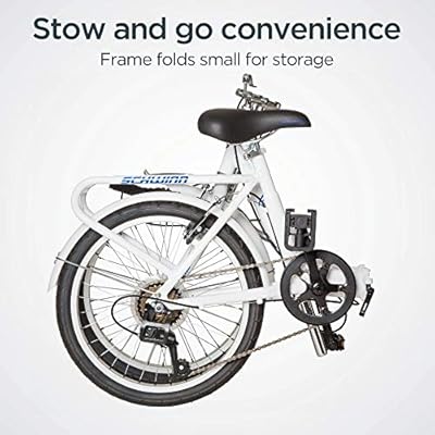 schwinn loop adult folding bicycle