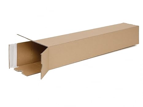 20 Versandhülsen eckig DIN A1 | Papprolle 610x105x105mm Versand ohne Sperrgutzuschlag | wählbar zwischen 10 – 1600 Versandrol