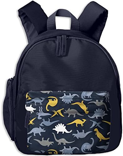 Gibberkids Toddler Kid Dinosaur Cartoon Pattern School Bag Bookbag For Boys Girls 1-7 Years Old