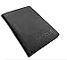 Crocus World RFID Blocking Passport Holder, Slim and Light-Weight Travel Document Organizer, Black Wallet Passport Holder, Made with Soft, Water-Resistant Polyurethane Leather