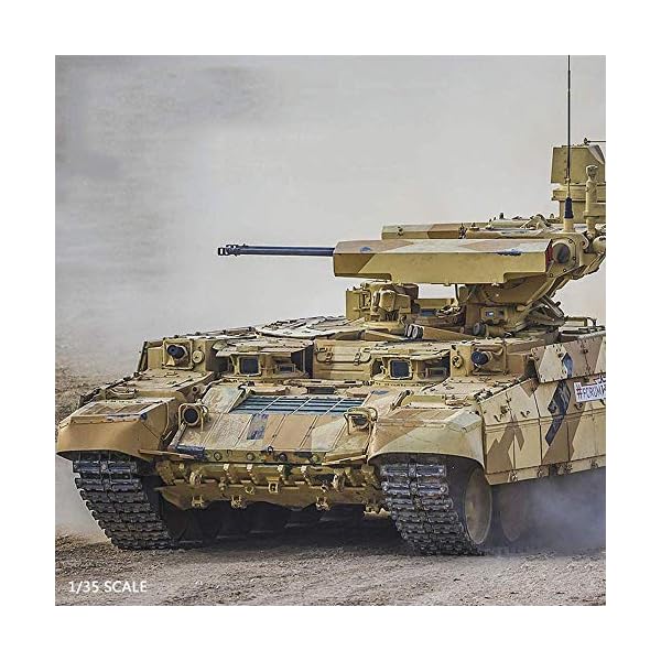 XHH Panzermodell Militärische Panzerpuzzle-Modellbausätze, 1/35 Scalerussian BMPT ATAC Panzer-Puzzle-Modell… – Bild 3