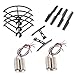 GESELLER 1Set Propellers+4pcs Motors+1Set Propeller Pro+1Set Landing Gear Spare Parts For JXD 509G 509W RC Quadcopter Drone.