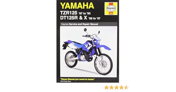 Amazon Com Yamaha Tzr125 87 93 Amp Dt125r X 88 07