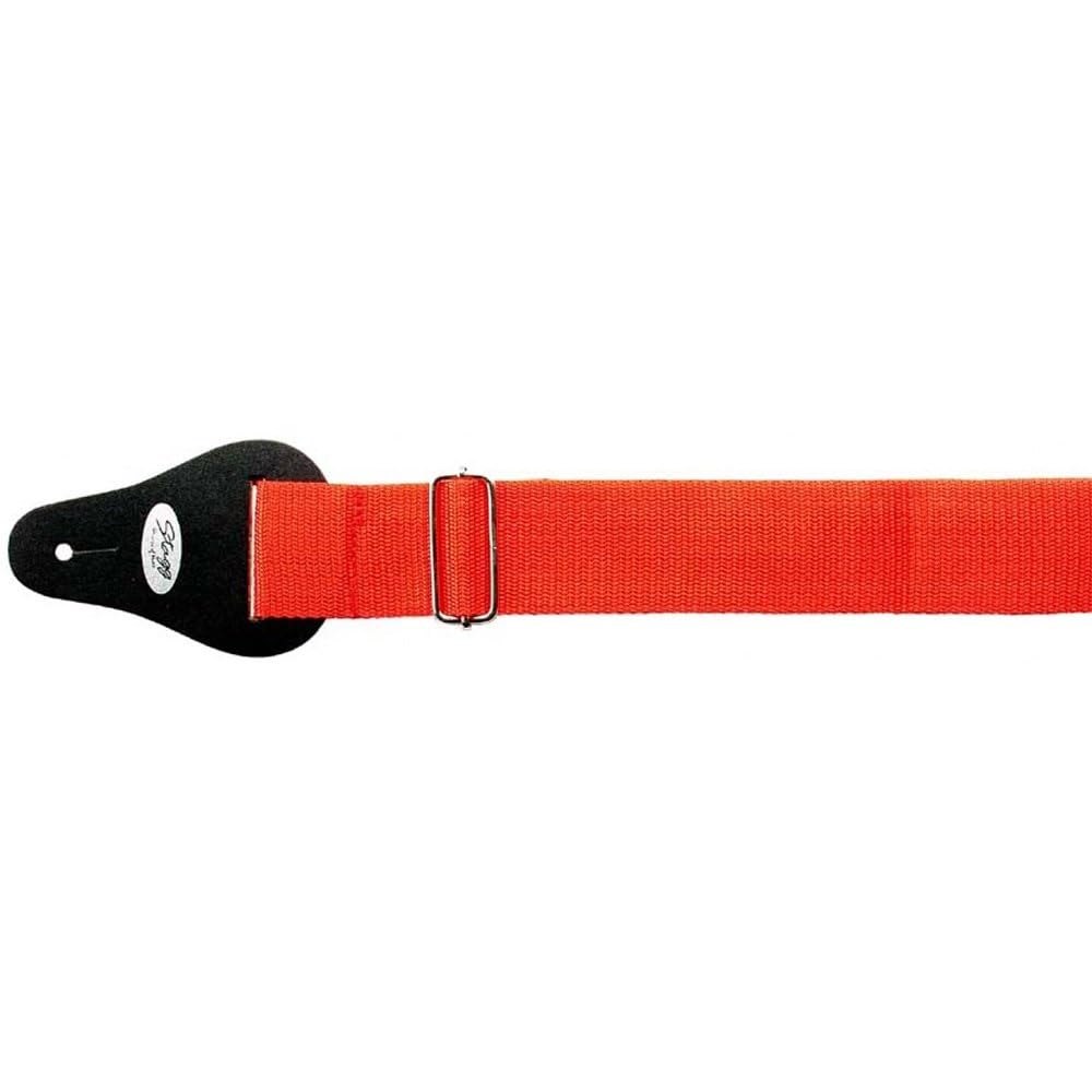 Stagg 11526 Guitar Strap - Red