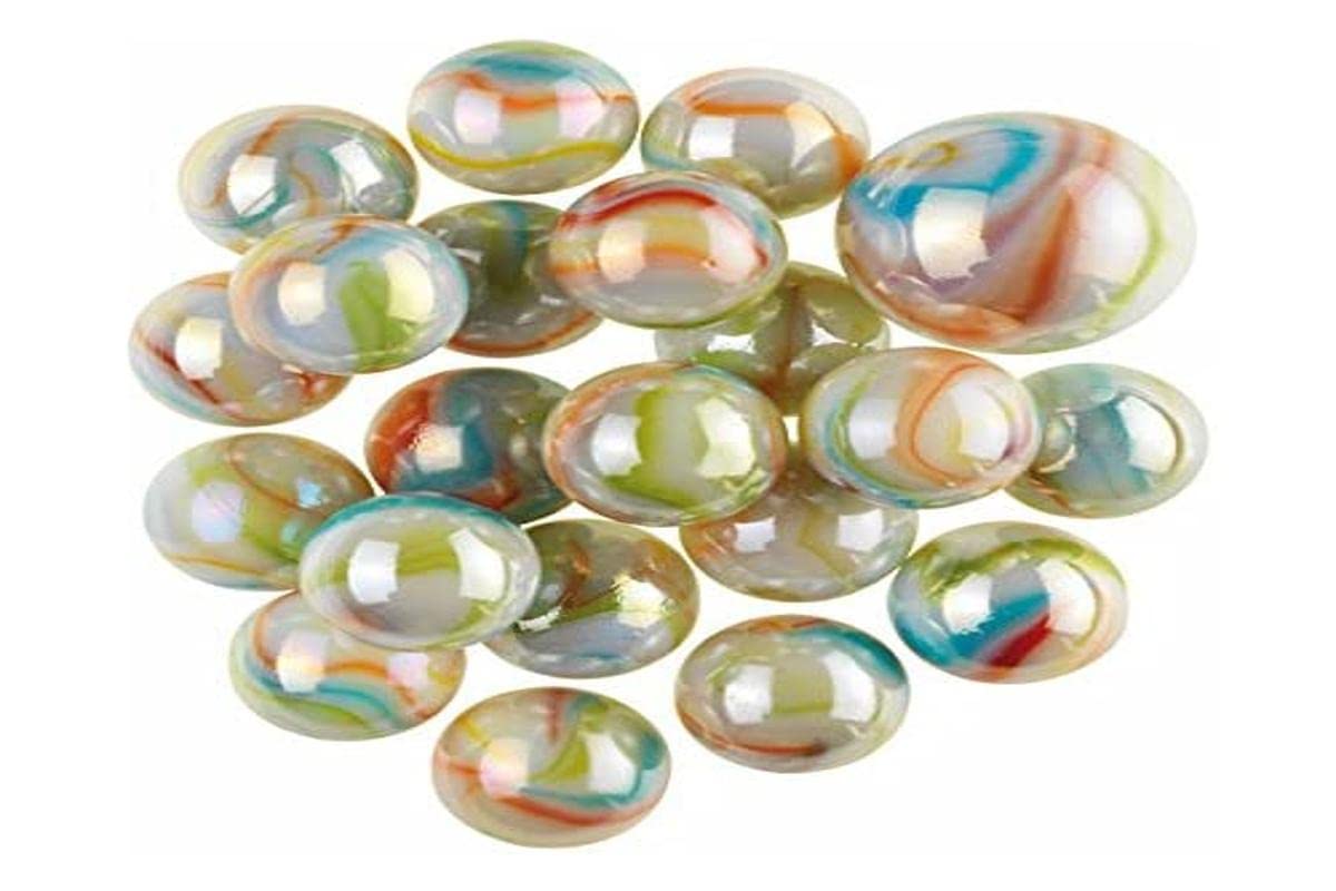 MaRécréation-MesBilles Set of 20 16 mm + 1 25 mm Calot Panamerican, X0-ZB4K-FM23, White